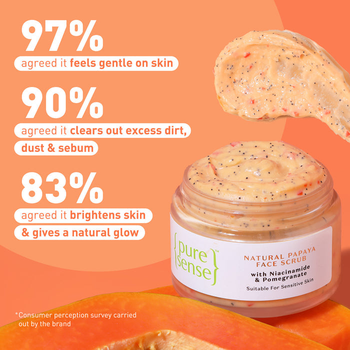 PURE SENSE PAPAYA SCRUB 50G