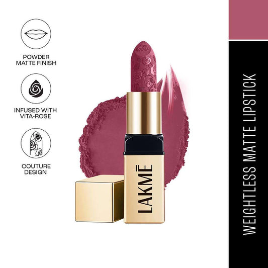 Lakme Rouge Bloom Powder Matte Bullet Pink Tulip