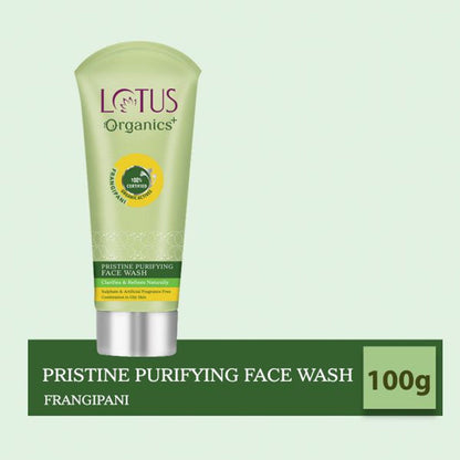 LOTUS ORGANICS PRISTINE PURIFYING FACE WASH 100GM