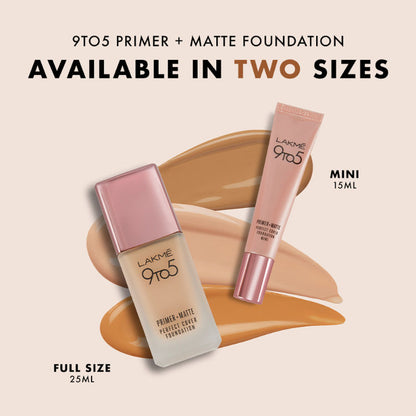 LAKME 9TO5 FOUNDATION MINI PRIMER MATTE N 200 NEUTRAL NUDE