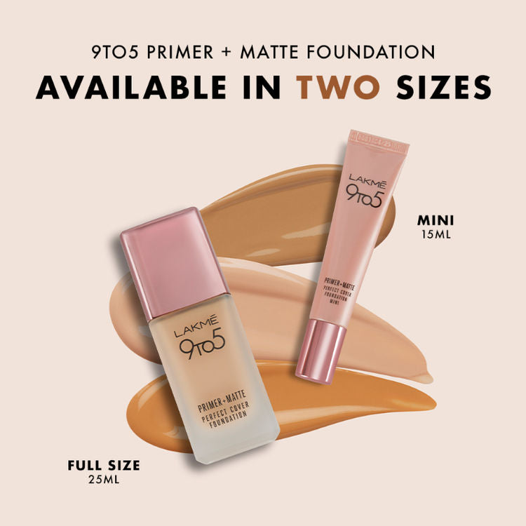 LAKME 9TO5 FOUNDATION MINI PRIMER MATTE C 140 COOL ROSE