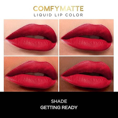 FACES COMFY MATTE LIQUID LIPSTICK 02 GETTING READY