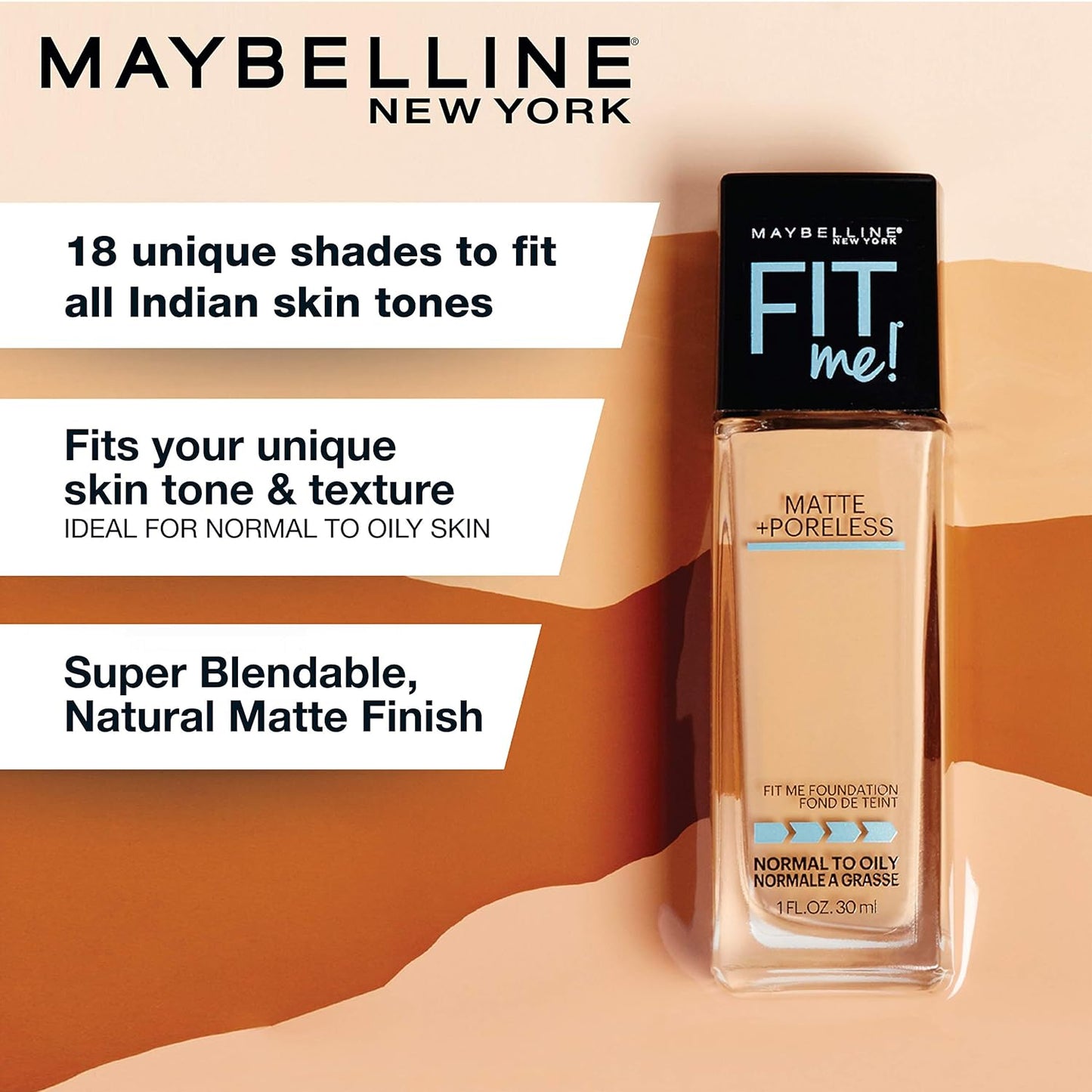 MAYBELLINE FITME FOUNDATION PUMP 338 30 ML