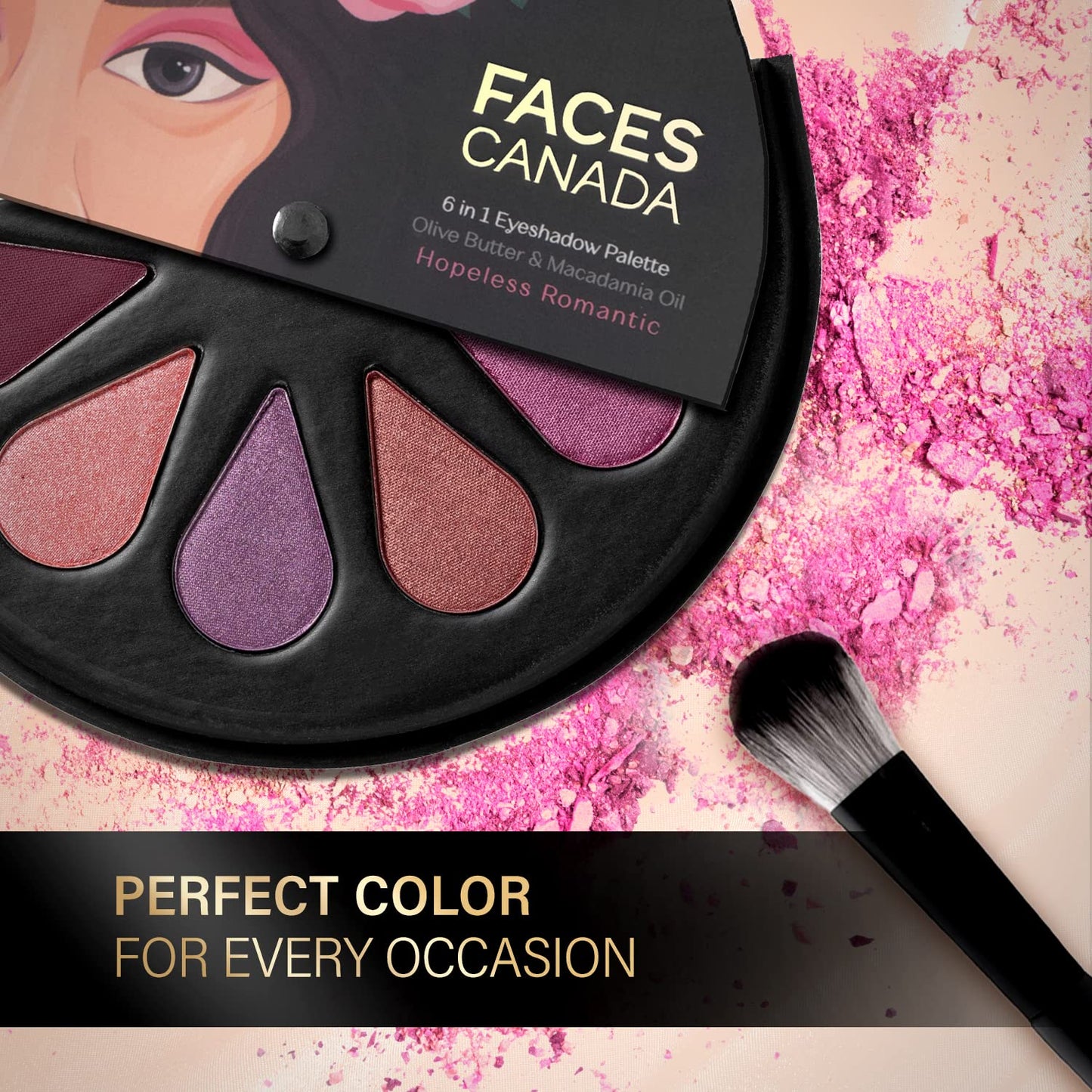 FACES EYESHADOW HOPELESS ROMANTIC 01