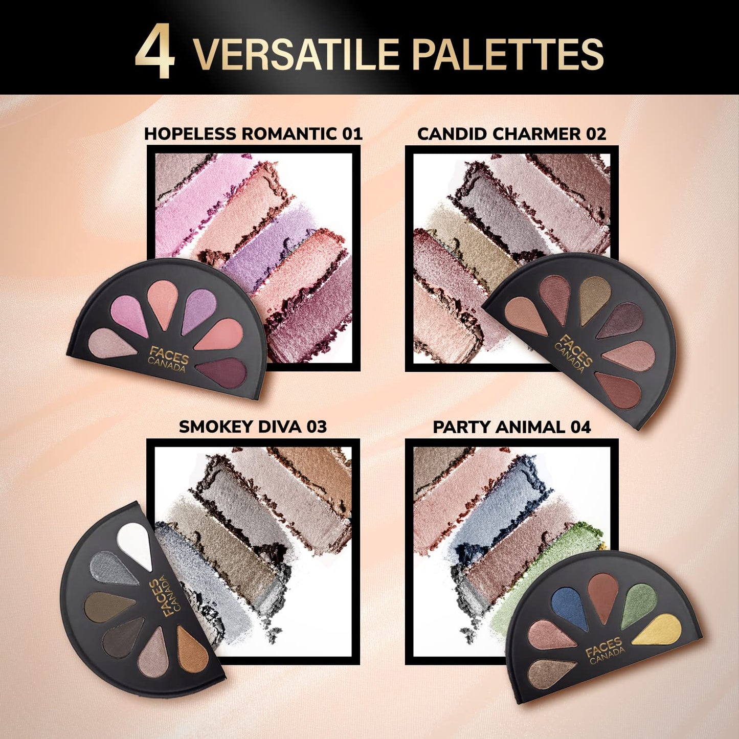 FACES EYESHADOW HOPELESS ROMANTIC 01