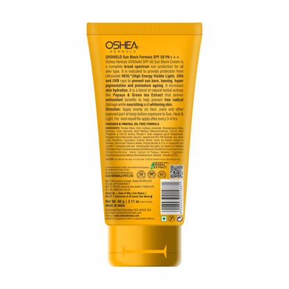 OSHEA UVSHIELD SPF 50 PA+++