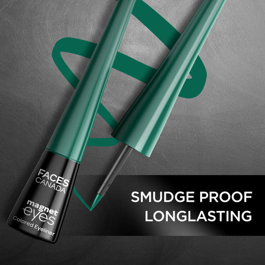 FACES EYELINER COLOR MATTE GREEN