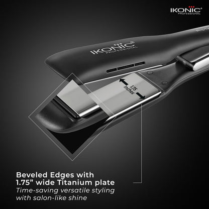 IKONIC PROFESSIONAL HAIR STRAIGHTENER PRO TITANIUM SHINE