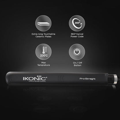 IKONIC PROFESSIONAL HAIR STRAIGHTENER PRO STRAIGHT