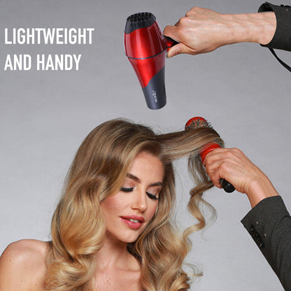 IKONIC PROFESSIONAL HAIR DRYER PRO 2200 RED BLACK