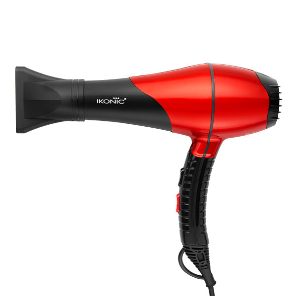 IKONIC PROFESSIONAL HAIR DRYER PRO 2200 RED BLACK