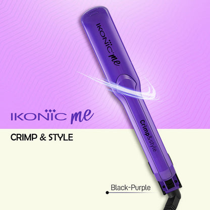 IKONIC PROFESSIONAL HAIR CRIMPER PURPLE