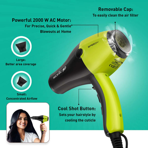 IKONIC PROFESSIONAL HAIR DRYER SPEEDY