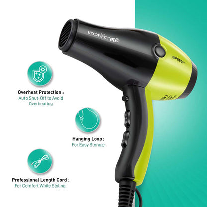 IKONIC PROFESSIONAL HAIR DRYER SPEEDY