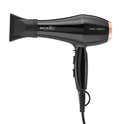 IKONIC PROFESSIONAL HAIR DRYER 2800 BLACK