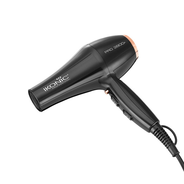 IKONIC PROFESSIONAL HAIR DRYER 2800 BLACK