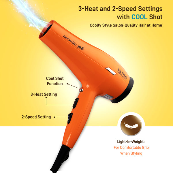 IKONIC PROFESSIONAL HAIR DRYER 2000 ULTRALIGHT