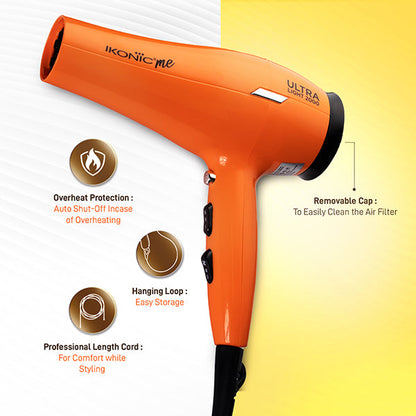 IKONIC PROFESSIONAL HAIR DRYER 2000 ULTRALIGHT