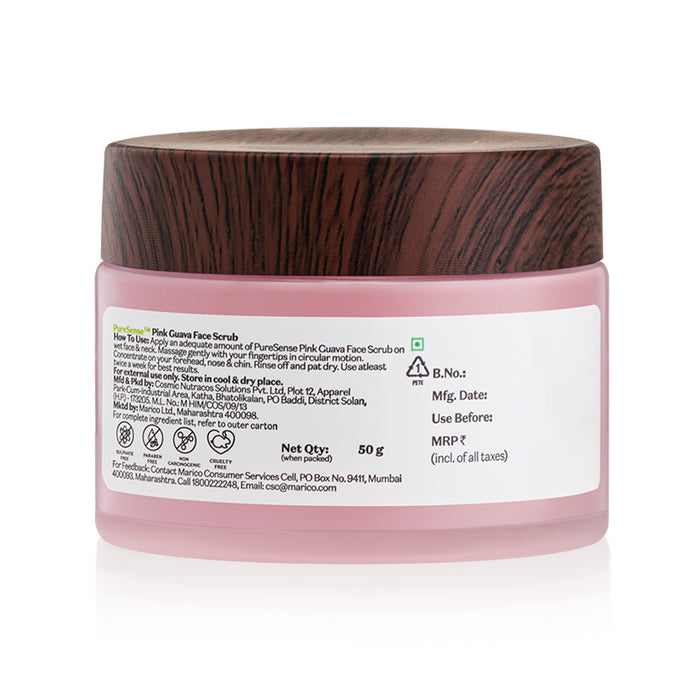 PURE SENSE PINK GAUAVA SCRUB 50G