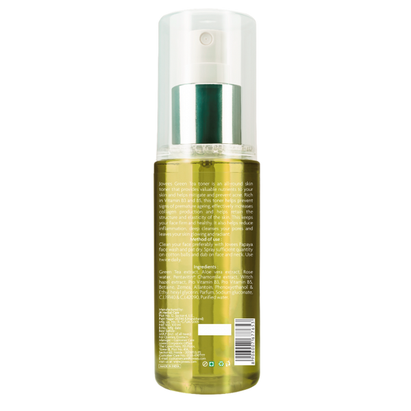 JOVEES TONER GREEN TEA 100 ML