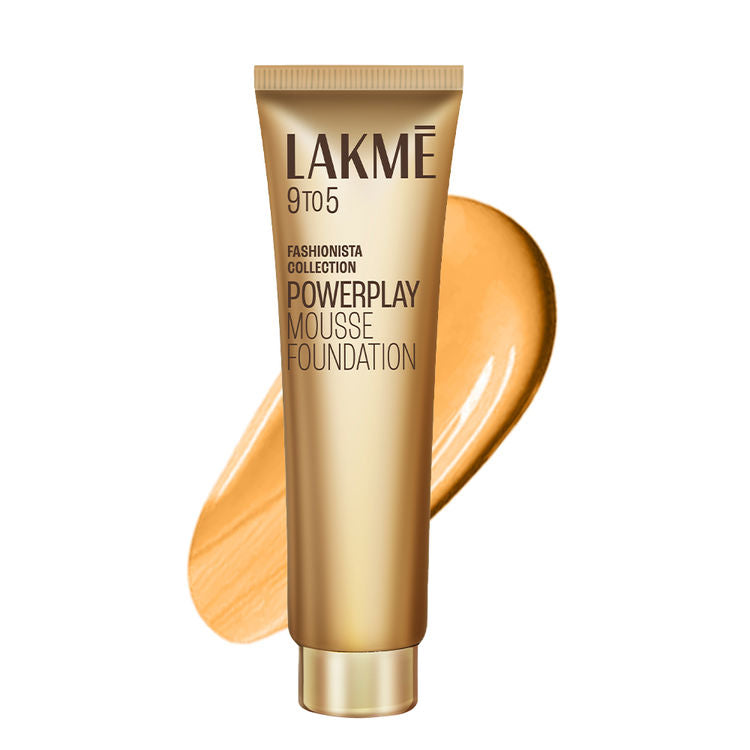 LAKME 9TO5 POWERPLAY MOUSSE FOUNDATION 02 BEIGE VANILLA 25G