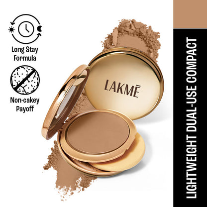 LAKME 9TO5 COMPACT WET N DRY 38 WALNUT 9G