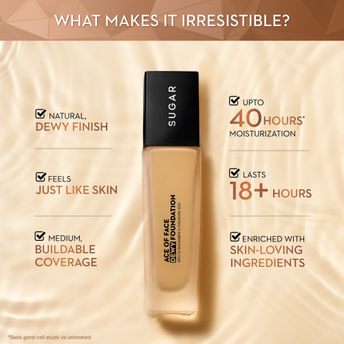 शुगर ऐस ऑफ फेस डेवी फाउंडेशन 17