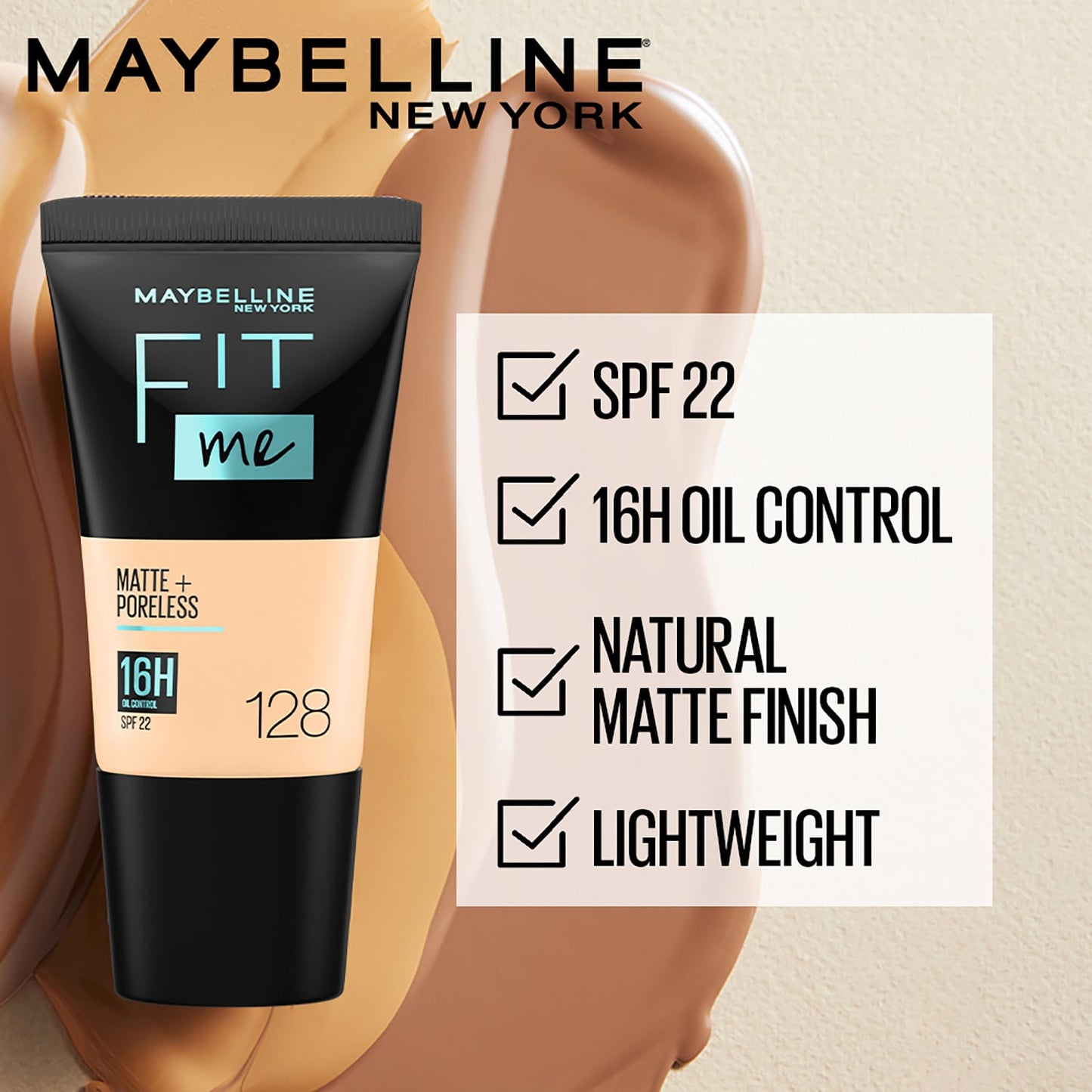 MAYBELLINE FOUNDATION FITME TUBE 230 18 ML