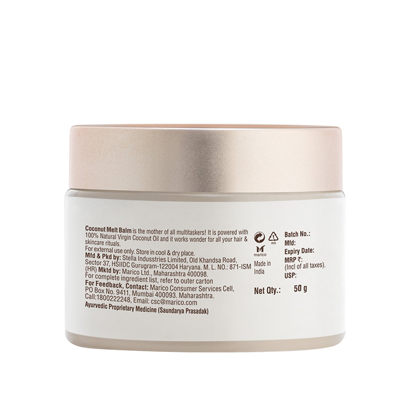 COCO SOUL COCONUT MELT BALM 50G