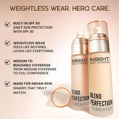 INSIGHT BLEND PERFECTION FOUNDATION FD-49 03 NATURAL BUFF 50G
