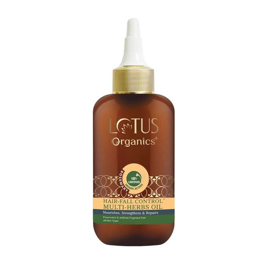 LOTUS ORGANICS HAIR FALL CONTROL MULTI HERBS OIL 200ML