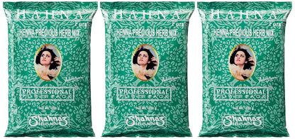 SHAHNAZ HUSAIN HENNA PRECIOUS MIX HERB 200GM*3