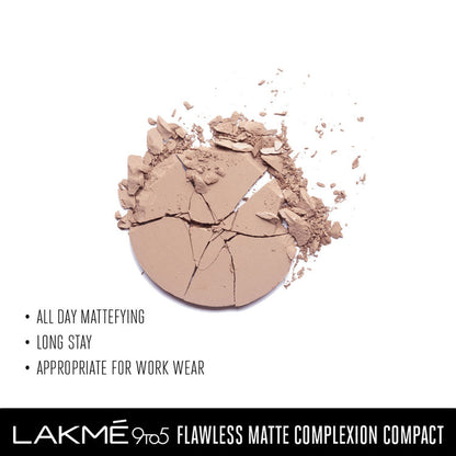 LAKME 9TO5 COMPACT APRICOT MATTE 8G