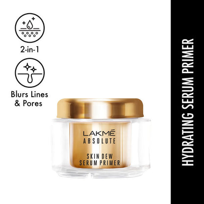 LAKME ABSOLUTE SKIN DEW SERUM PRIMER 28G