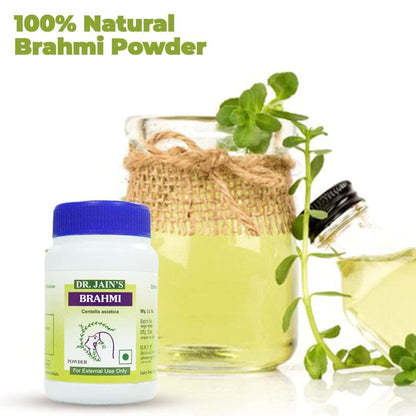 DR JAIN BRAHMI HERBAL POWDER 50GM