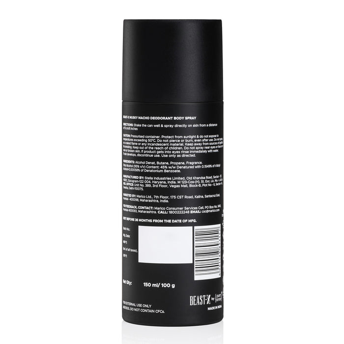 PURE SENSE DEO MUSKY MACHO BX 150 ML