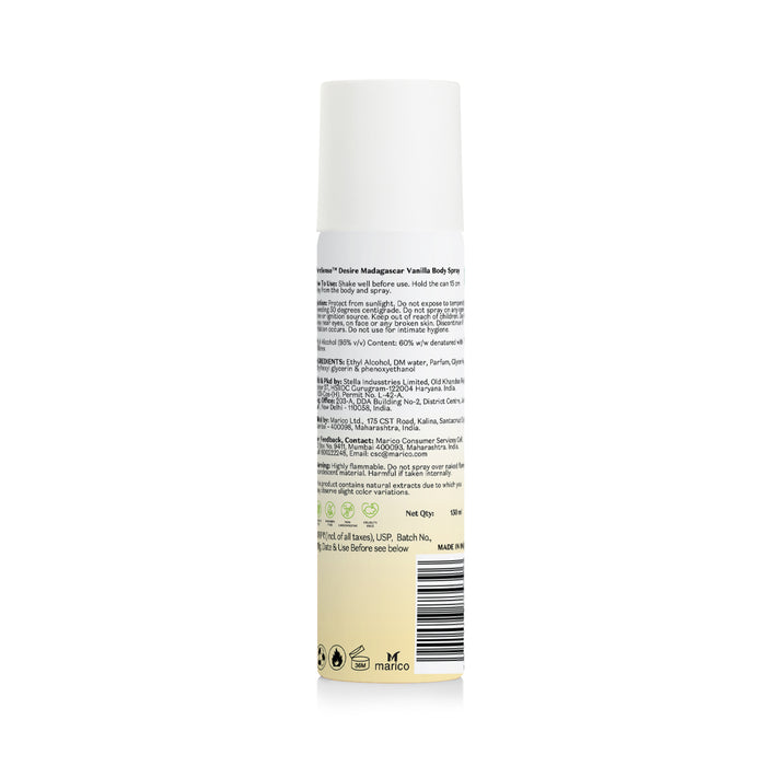 PURE SENSE VANILLA BODY SPRAY 150ML