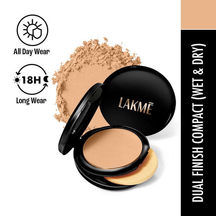 LAKME ABSOLUTE COMPACT 04 GOLDEN CREME 9 GM