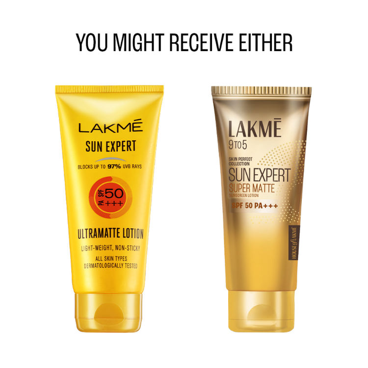 LAKME 9TO5 SUN EXPERT SUPER MATTE LOTION SPF 50 PA+++ 100ML