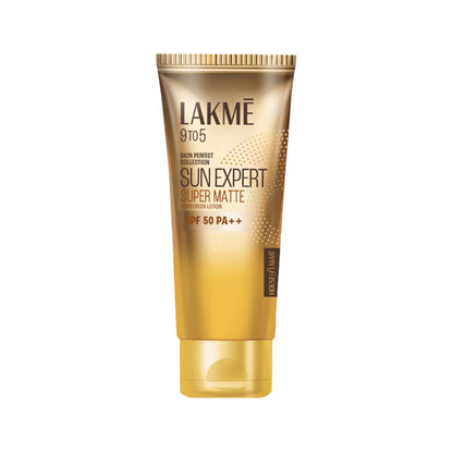 LAKME 9TO5 SUN EXPERT SUPER MATTE LOTION SPF 50 PA+++ 100ML