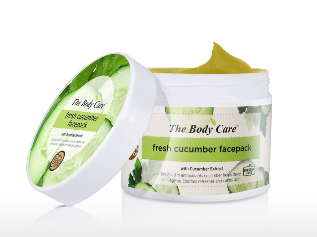 THE BODY CARE FACE PACK CUCUMBER 100 GRM