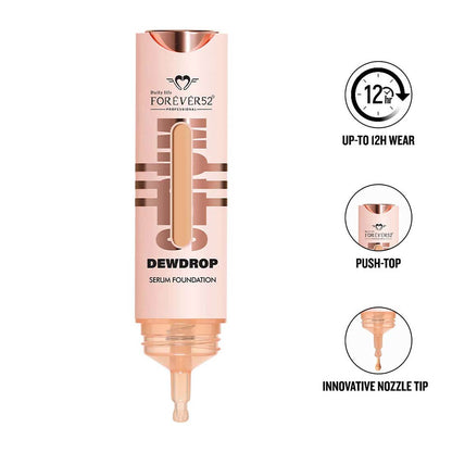 FOREVER 52 DEWDROP SERUM FOUNDATION SRF001 FAIR LIGHT 15G