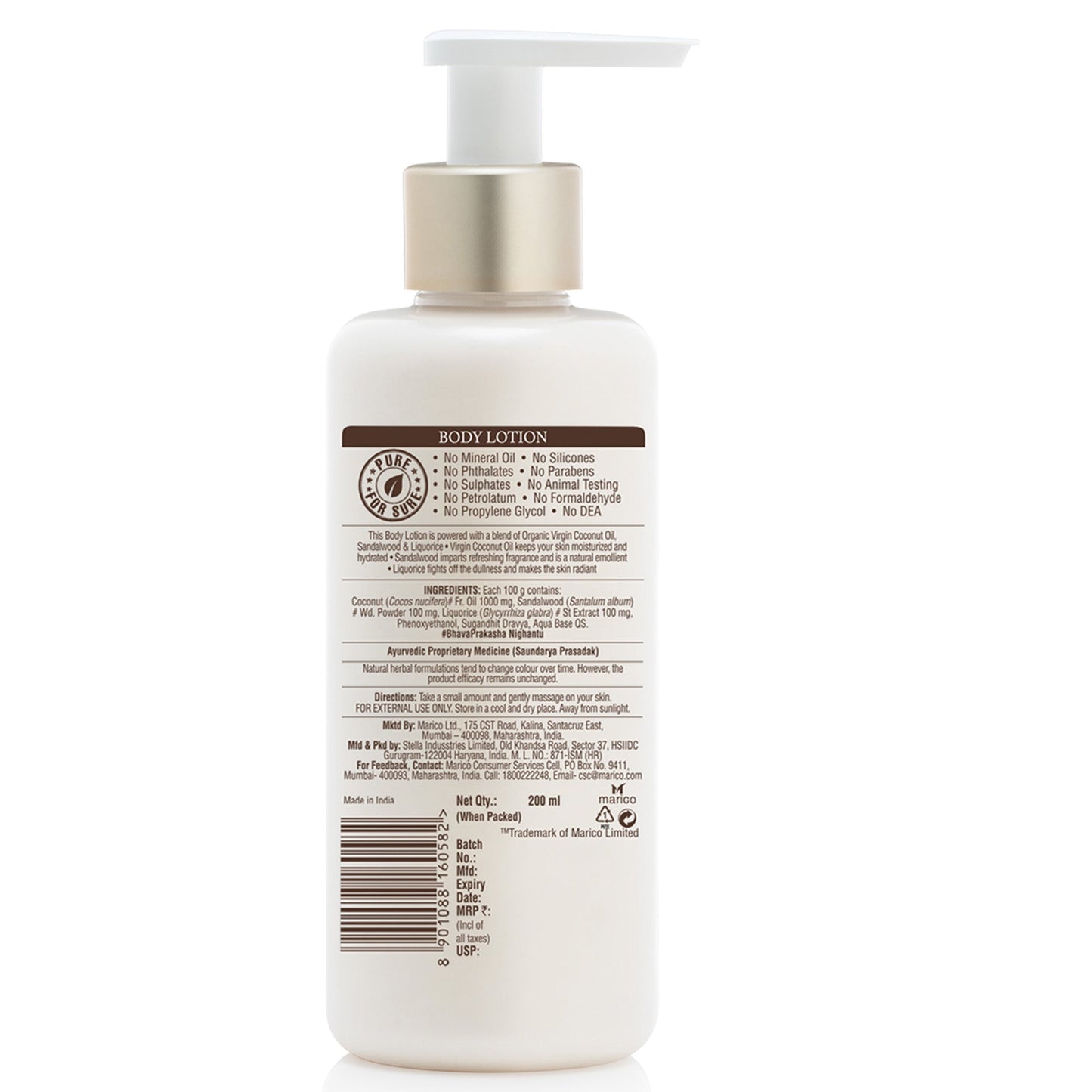 COCO SOUL BODY LOTION 200ML