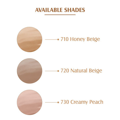 LOTUS MAKEUP NATURAL BLEND SWIFT MAKE UP SPF-15 710 HONEY BEIGE 10G