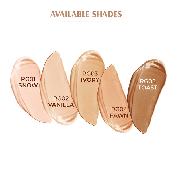 LOTUS MAKEUP ECOSTAY REDIANT GEL FOUNDATION SPF20 RG05 TOAST