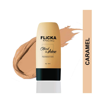 FLICKA FOUNDATION BLEND & SHINE 03 CARAMEL