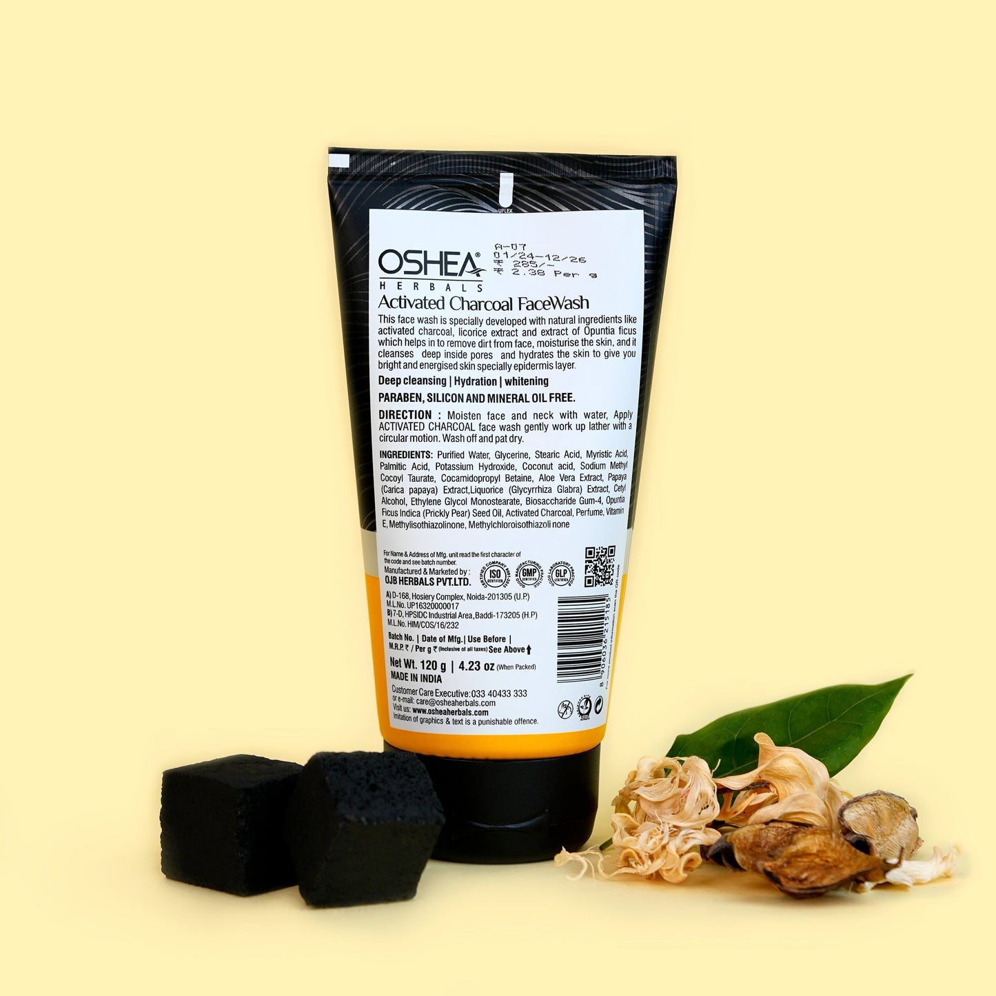 OSHEA FACEWASH CHARCOAL