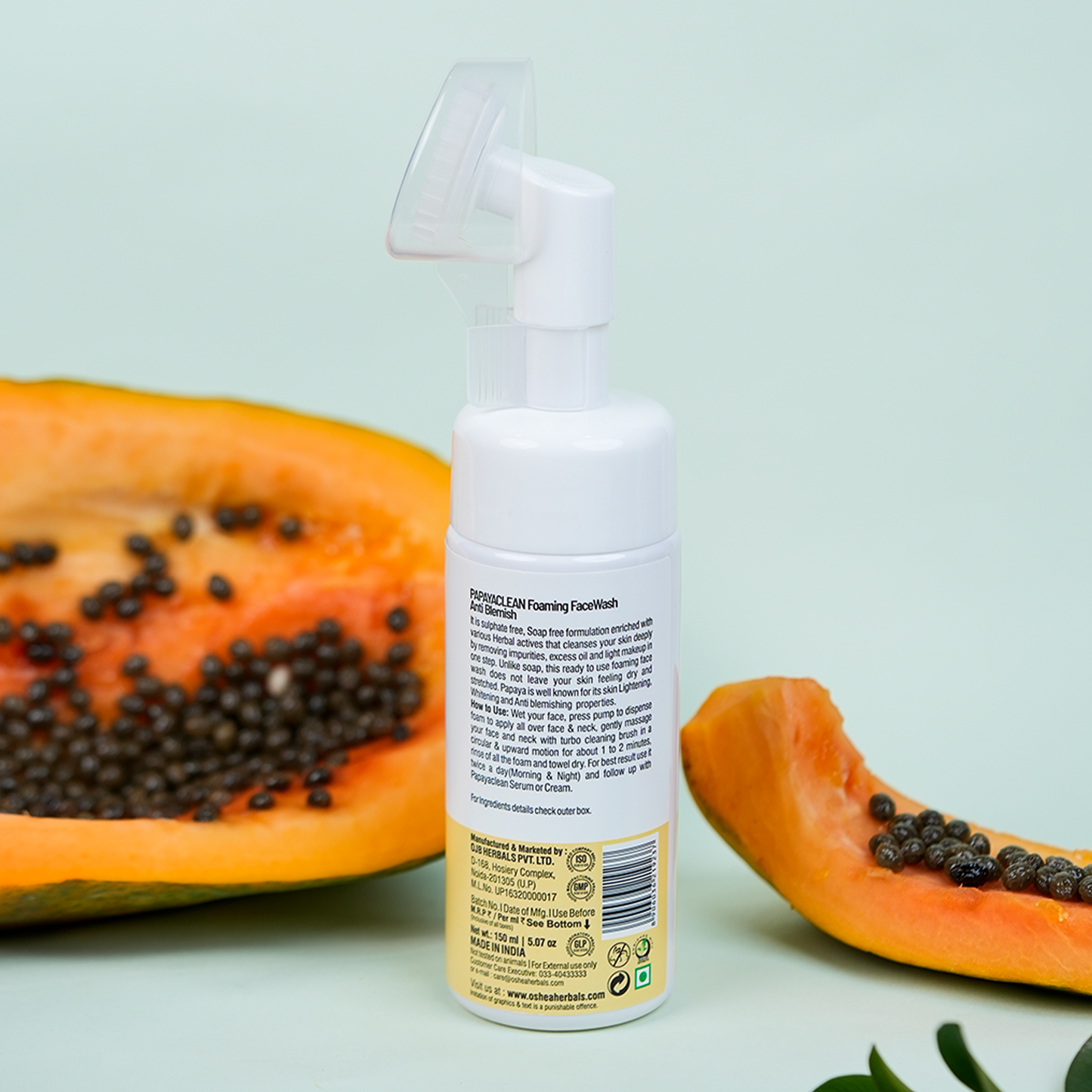 OSHEA FACEWASH FOAMING PAPAYA 150 ML