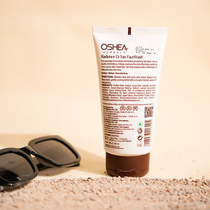 OSHEA FACEWASH DE TAN