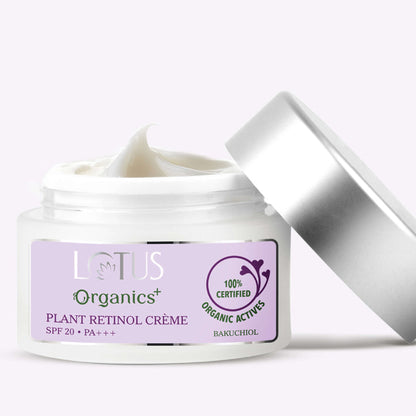 LOTUS ORGANICS PLANT RETINOL CREAM SPF 20 50GM